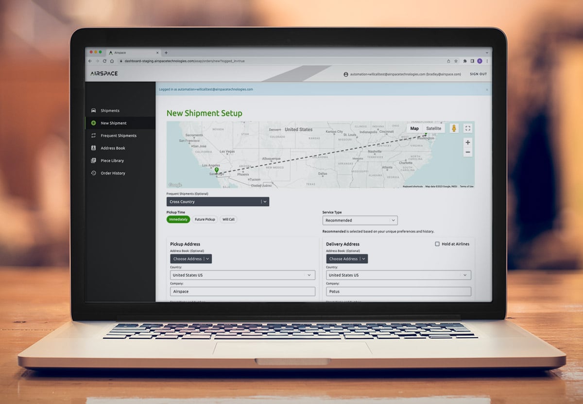 The Airspace platform